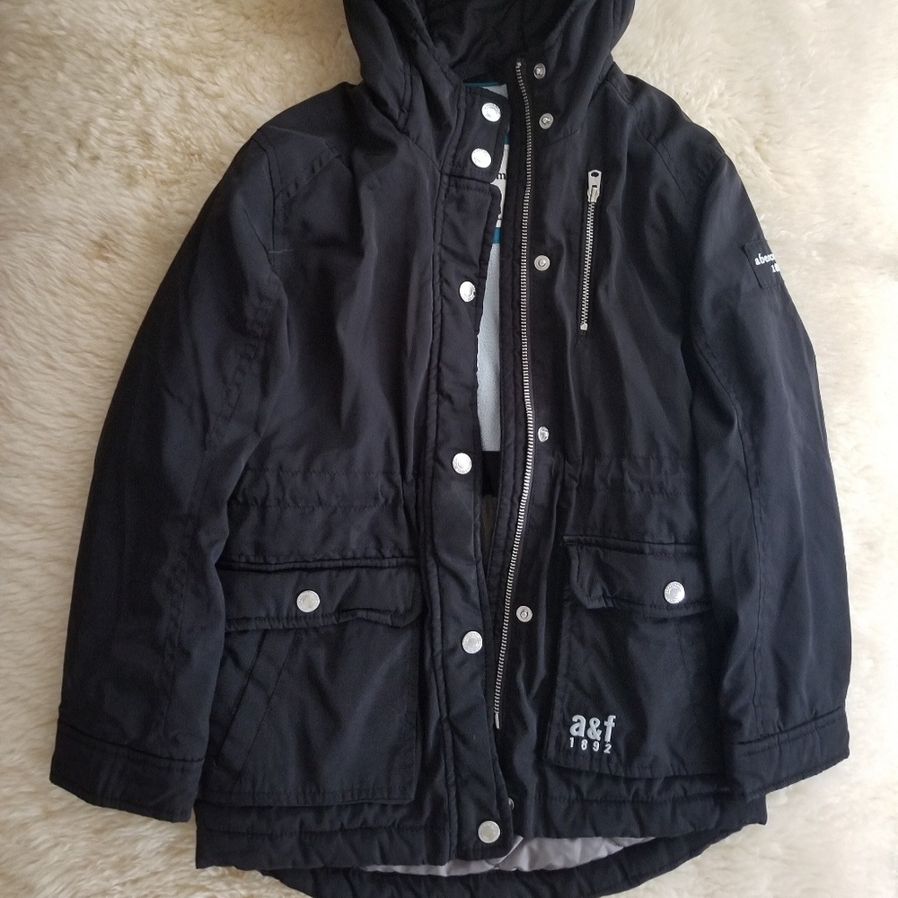Abercrombie Girls Hooded Jacket Size 7/8